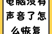电脑声音无法开启怎么办？
