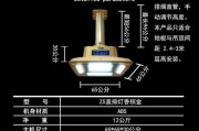 油烟机吊灯清洗方法大揭秘（轻松学会清洗油烟机吊灯）