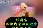 光遇游戏中出现相机的原因是什么？如何使用？
