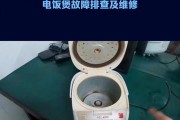 电饭煲按钮故障的修理方法（详解电饭煲按钮故障及其修理步骤）