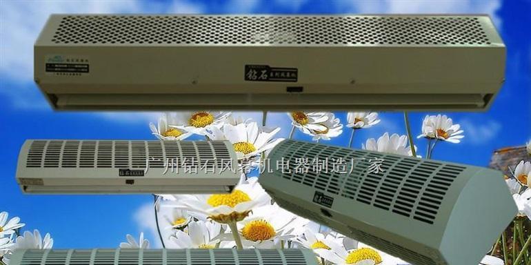 如何正确安装风幕机门外？