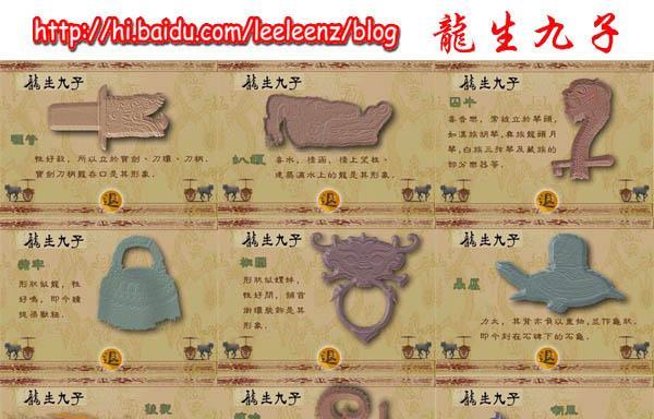 龙生九子是哪九子？它们各自有什么特点和传说？