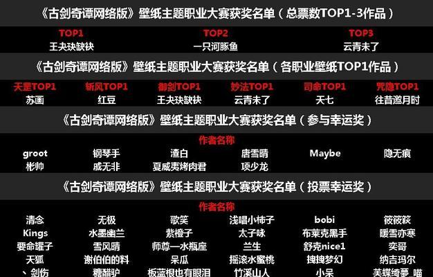 最新古剑奇谭网游职业有哪些？各职业特点是什么？