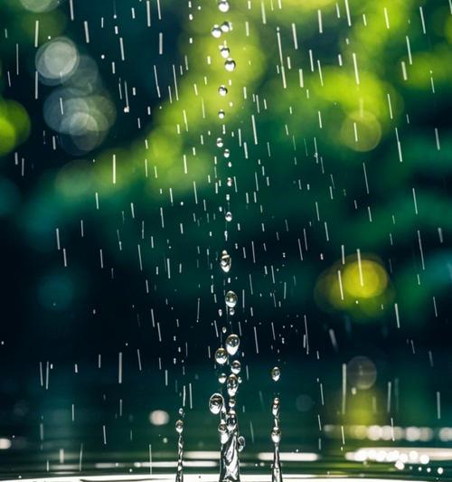 相机镜头如何调整以拍出雨丝效果？