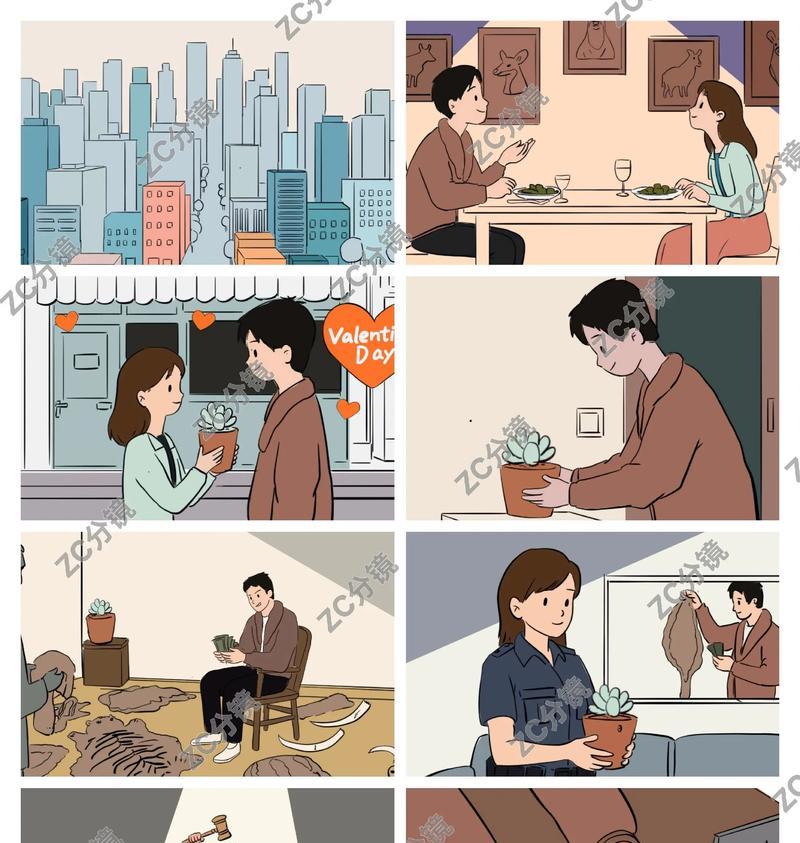 分镜头中树木的绘制技巧是什么？