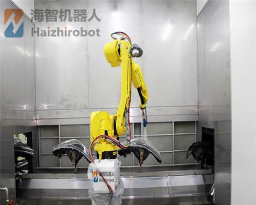喷漆机器人由哪些组件构成？各组件的功能是什么？