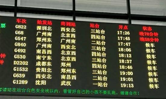 铁路站台的显示屏具体名称是什么？它有哪些功能？