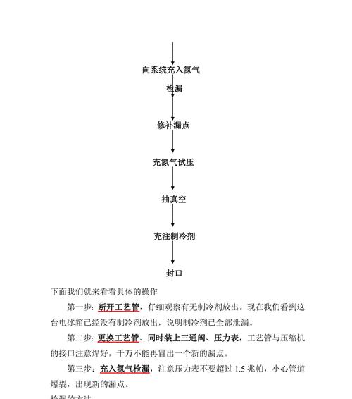 电冰箱制冷系统泄漏与堵塞故障的辨别与检修方法（如何识别和修复电冰箱制冷系统的漏气和堵塞问题）
