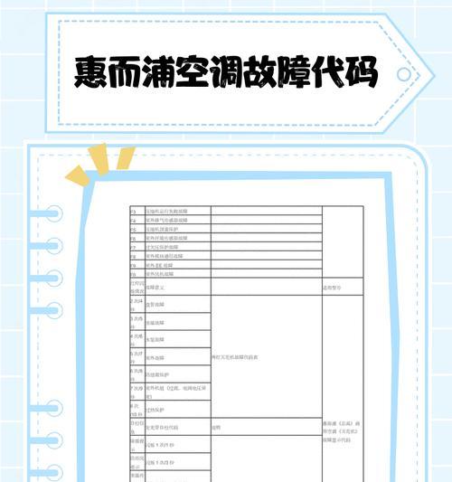 海尔统帅空气能热水器E6故障维修指南（轻松解决E6故障的方法与技巧）