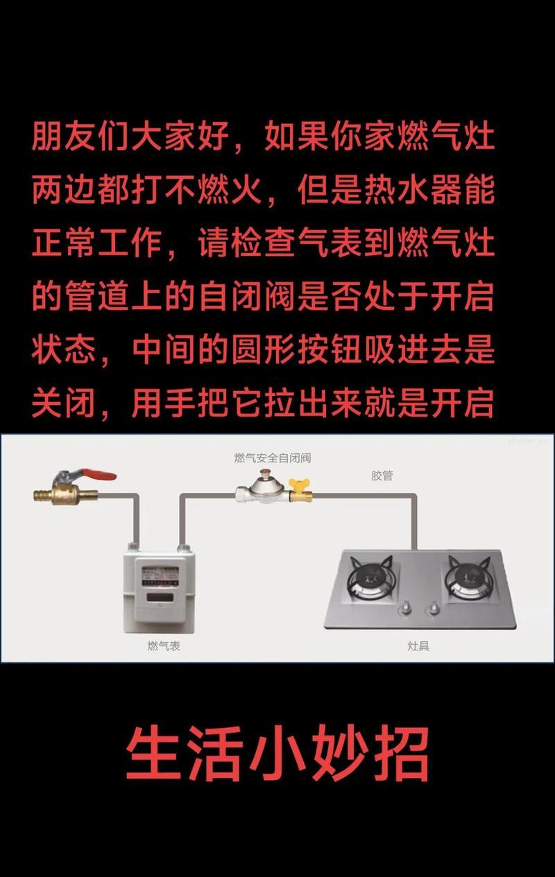燃气灶无法打开的原因及解决方法（急需解决的燃气灶问题）